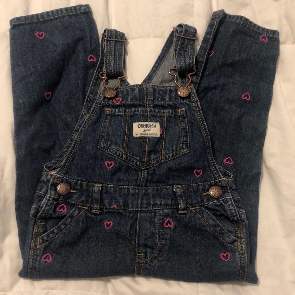 Osh Gosh Overalls with Hearts